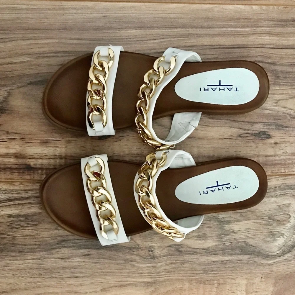T TAHARI sandals